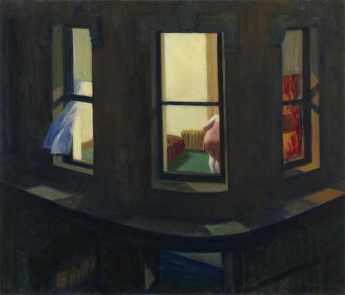Night windows - Eduard Hopper (1928)