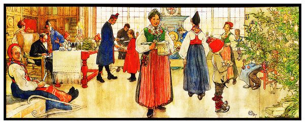 Καρλ Λάρσον: ο ζωγράφος του σουηδικού Ιντεάλ και η γοητεία των Χριστουγέννων